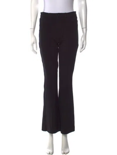 Pre-owned L'agence Flared Pants In Black