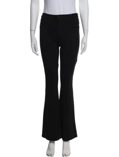 Pre-owned L'agence Flared Pants In Black