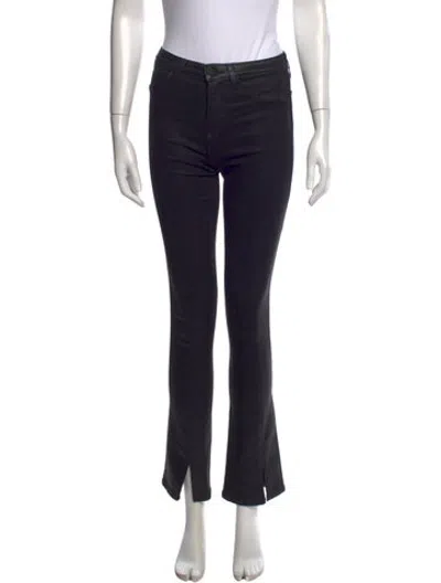 Pre-owned L'agence Flared Pants In Black