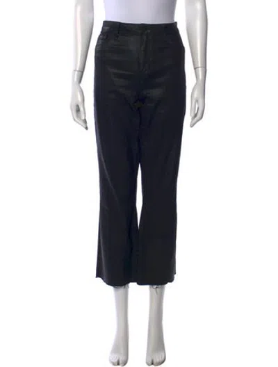 Pre-owned L'agence Flared Pants In Black
