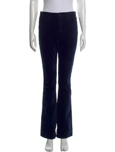 Pre-owned L'agence Flared Pants In Blue