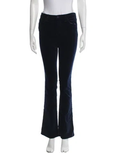 Pre-owned L'agence Flared Pants In Blue