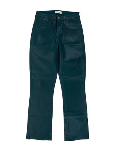Pre-owned L'agence Flared Pants In Blue