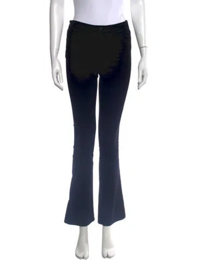 Pre-owned L'agence Flared Pants In Blue