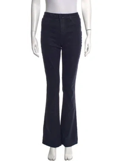 Pre-owned L'agence Flared Pants In Blue