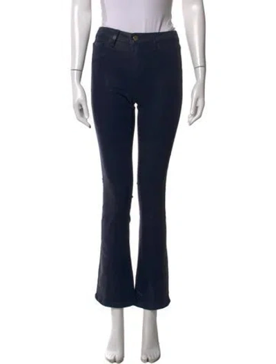 Pre-owned L'agence Flared Pants In Blue