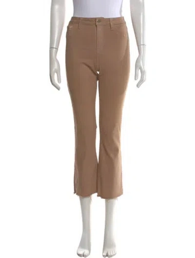 Pre-owned L'agence Flared Pants In Brown