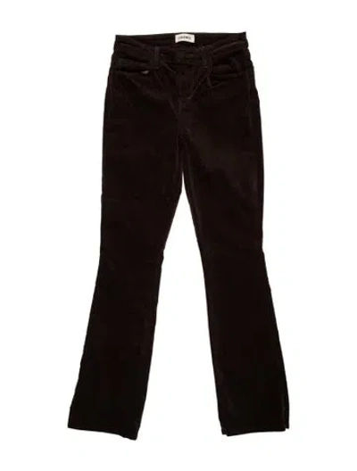 Pre-owned L'agence Flared Pants In Brown