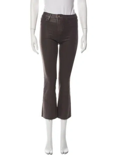 Pre-owned L'agence Flared Pants In Brown