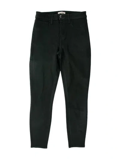 Pre-owned L'agence Flared Pants In Green