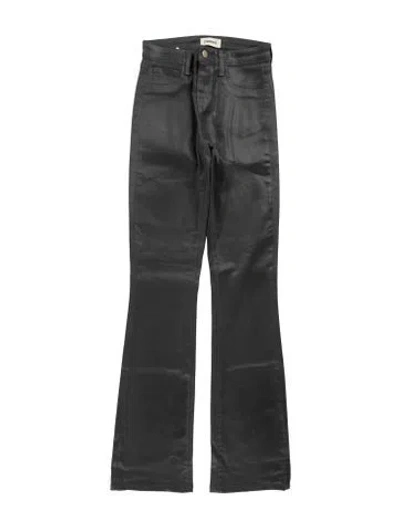 Pre-owned L'agence Flared Pants In Grey