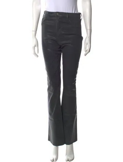 Pre-owned L'agence Flared Pants In Grey