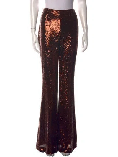 Pre-owned L'agence Flared Pants In Multicolor
