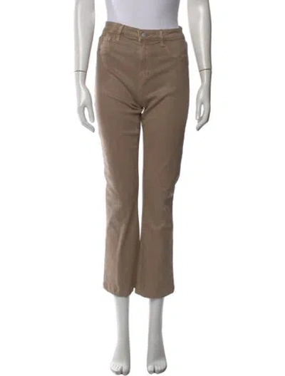 Pre-owned L'agence Flared Pants In Neutral