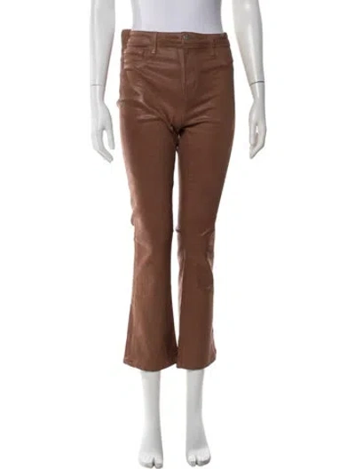 Pre-owned L'agence Flared Pants In Neutrals