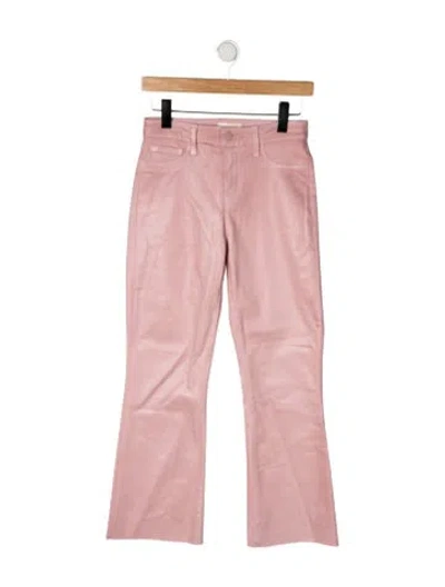 Pre-owned L'agence Flared Pants In Orange