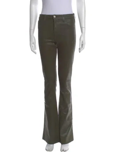 Pre-owned L'agence Flared Pants W/ Tags In Green