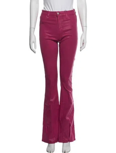 Pre-owned L'agence Flared Pants W/ Tags In Pink