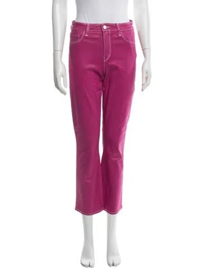 Pre-owned L'agence Flared Pants W/ Tags In Pink