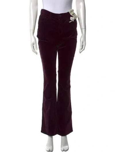 Pre-owned L'agence Flared Pants W/ Tags In Purple