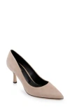 L'agence Fleur Pointed Toe Pump In Brown