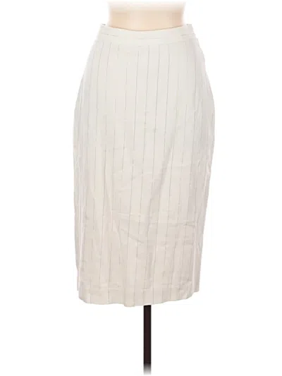 Pre-owned L'agence Formal Skirt In Ivory