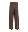 L'agence Freyja Straight Sweatpants In Brown