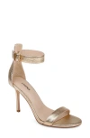 L'agence Gisele Ankle Strap Sandal In Neutral