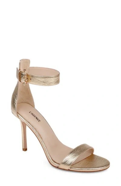 L'agence Gisele Ankle Strap Sandal In Neutral