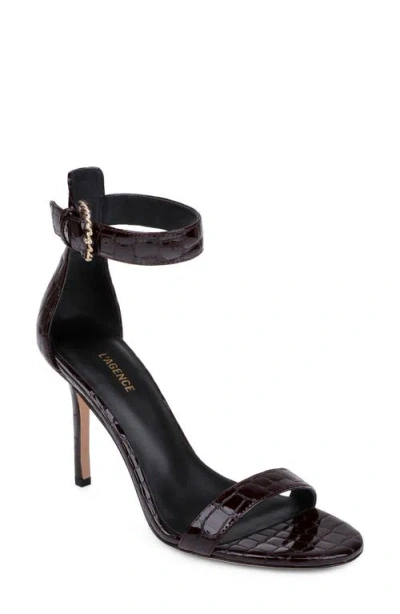L'agence Gisele Vii Sandal In Purple