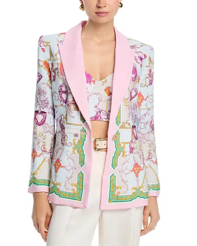 L'agence Gweny Relaxed Blazer In Multi
