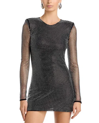 L'agence Harlynn Mini Dress In Black