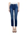 L'agence High-rise Straight-leg Jeans In Blue