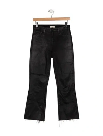 Pre-owned L'agence High-rise Flared Jeans In Black