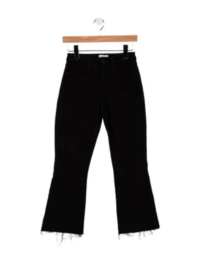 Pre-owned L'agence High-rise Flared Jeans In Black