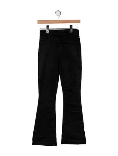 Pre-owned L'agence High-rise Flared Jeans In Black