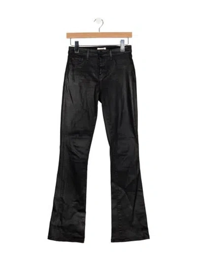 Pre-owned L'agence High-rise Flared Jeans In Blue