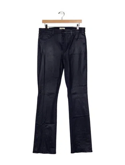 Pre-owned L'agence High-rise Flared Jeans In Blue