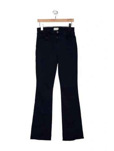 Pre-owned L'agence High-rise Flared Jeans In Blue
