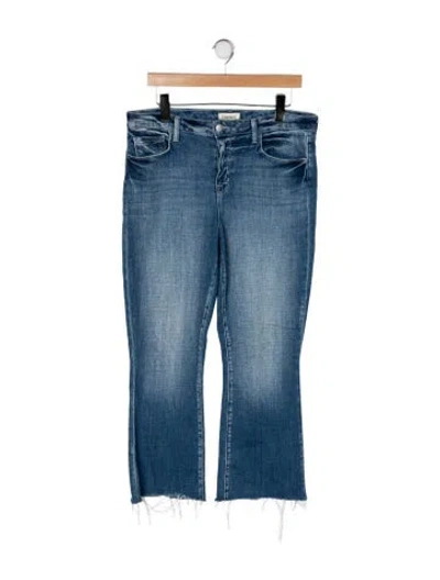 Pre-owned L'agence High-rise Flared Jeans In Blue