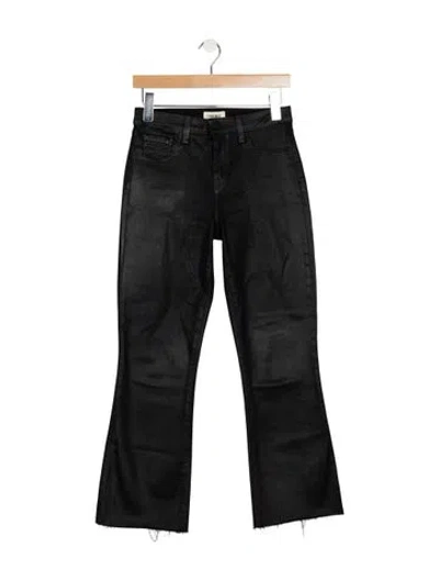 Pre-owned L'agence High-rise Flared Jeans In Blue