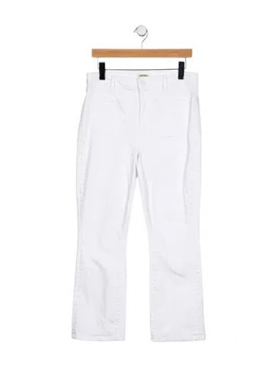 Pre-owned L'agence High-rise Flared Jeans In Multi