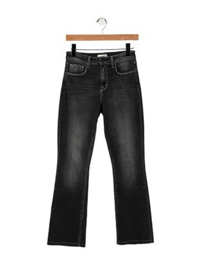 Pre-owned L'agence High-rise Flared Jeans In Multi