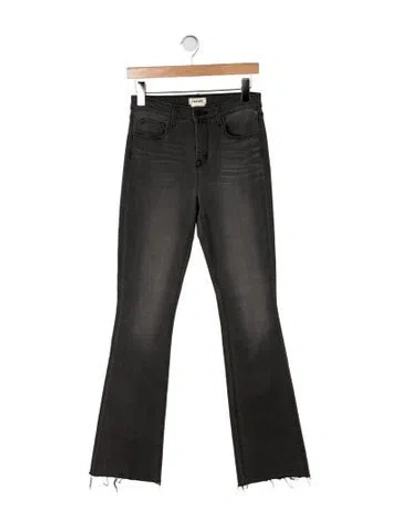 Pre-owned L'agence High-rise Flared Jeans In Multi