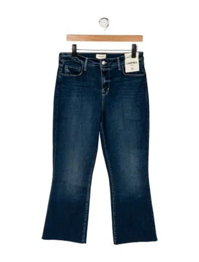 Pre-owned L'agence High-rise Flared Jeans W/ Tags In Blue
