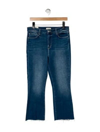 Pre-owned L'agence High-rise Flared Jeans W/ Tags In Blue