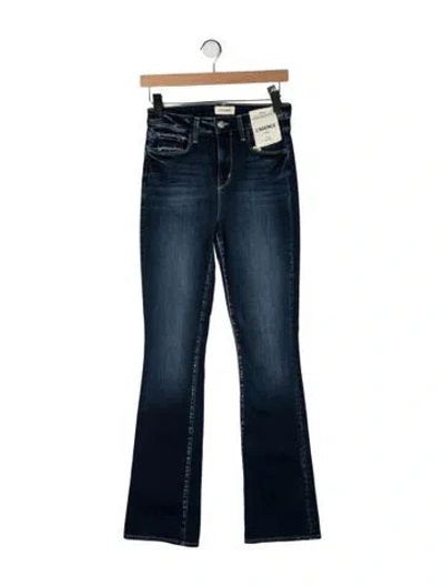 Pre-owned L'agence High-rise Flared Jeans W/ Tags In Blue