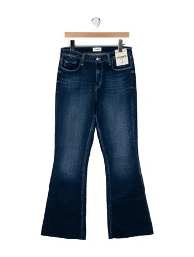 Pre-owned L'agence High-rise Flared Jeans W/ Tags In Blue