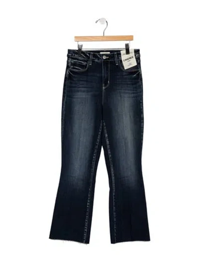 Pre-owned L'agence High-rise Flared Jeans W/ Tags In Blue