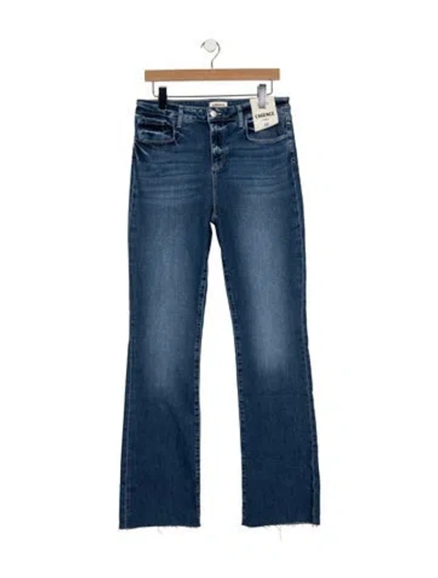 Pre-owned L'agence High-rise Flared Jeans W/ Tags In Blue